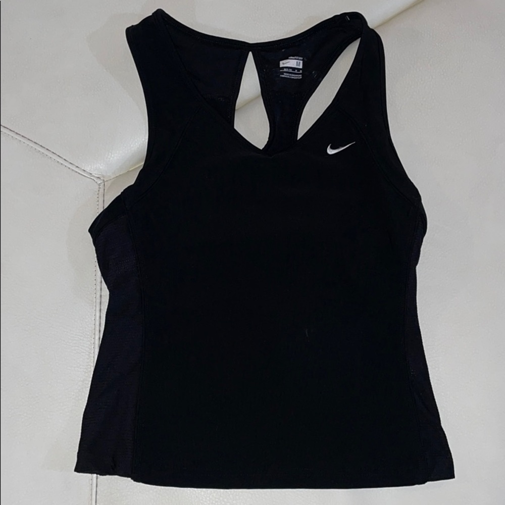 Nike tank top with built in bra